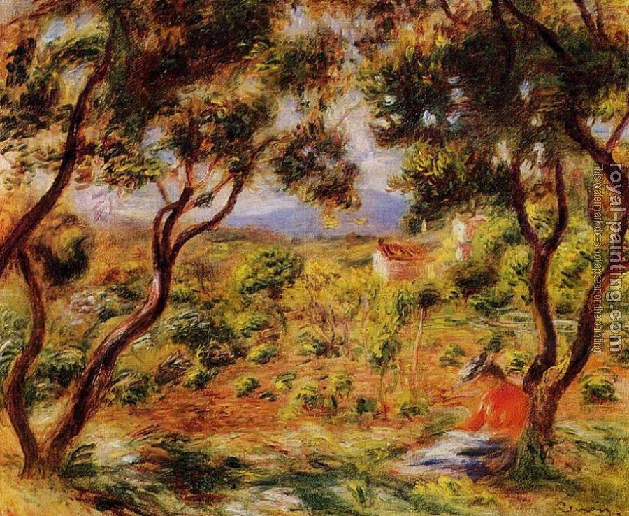 Pierre Auguste Renoir : The Vineyards of Cagnes